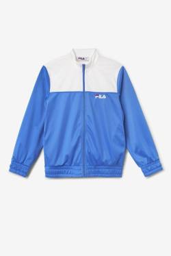 Fila Mckenna Track Naisten Takki Valkoinen Vaaleansininen | Fila421MJ