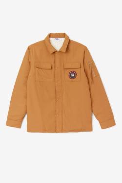 Fila Nile Shacket Miesten Takki Keltainen | Fila061UD
