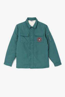 Fila Nile Shacket Miesten Takki Valkoinen | Fila865SQ