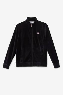 Fila O-fit Velour Miesten Takki Mustat | Fila752HL