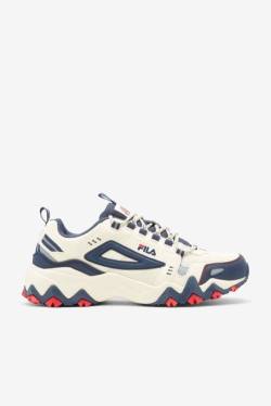 Fila Oakmont TR Miesten Tennarit Valkoinen Laivastonsininen Punainen | Fila638VR