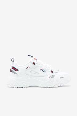 Fila Oakmont TR Miesten Tennarit Valkoinen Laivastonsininen Punainen | Fila912TD