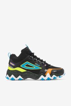 Fila Oakmont Tr Mid Miesten Saappaat Mustat Keltainen Oranssi | Fila295LQ