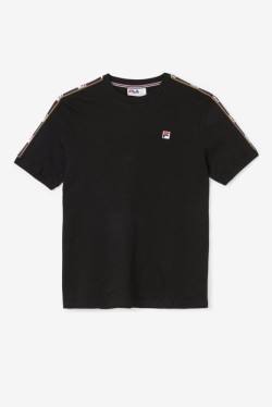 Fila Oliver Tee Miesten T Paidat Mustat | Fila672EK