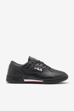 Fila Original Fitness Miesten Tennarit Mustat Valkoinen Punainen | Fila921VR