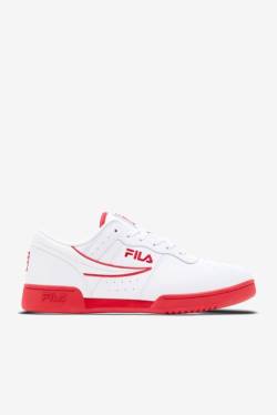 Fila Original Fitness Miesten Tennarit Valkoinen Punainen Valkoinen | Fila789FE