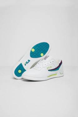 Fila Original Fitness Miesten Tennarit Valkoinen Violetit Vihreä | Fila876VG