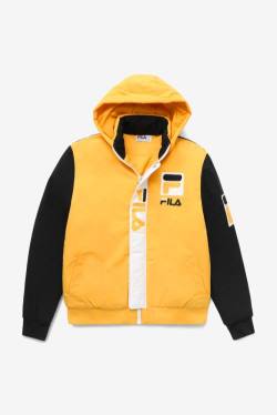 Fila P1 Tech Miesten Takki Keltainen Mustat Valkoinen | Fila450CB