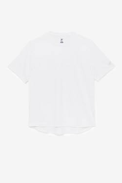 Fila Pickleball Scallop Hem Crew Miesten T Paidat Valkoinen | Fila501VG