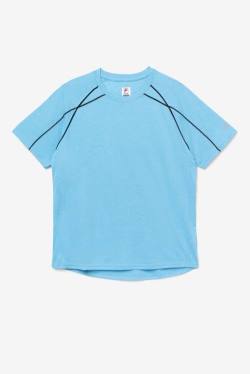 Fila Pickleball Sleeve Crew Miesten T Paidat Sininen Mustat | Fila502CY