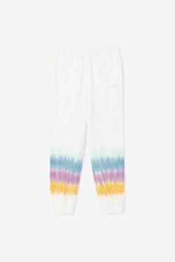 Fila Raleigh Tie Dye Jogger Naisten Housut Valkoinen | Fila369HW