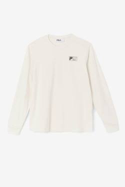 Fila Rappel Long Sleeve Tee Miesten T Paidat Valkoinen | Fila842AD