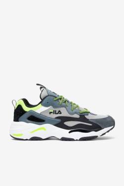 Fila Ray Tracer Miesten Tennarit Mustat Keltainen | Fila051LI