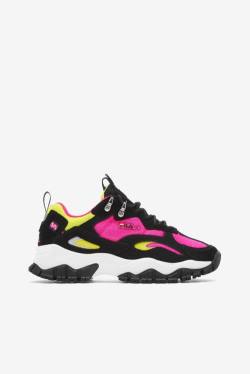 Fila Ray Tracer Naisten Tr 2 Tennarit Mustat Valkoinen Pinkki | Fila173BY
