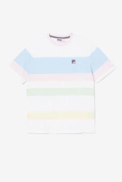 Fila Slitter Crew Miesten T Paidat Sininen Pinkki | Fila841ER