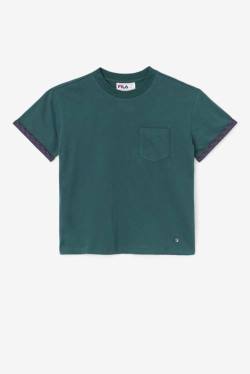 Fila Sloane Tee Naisten T Paidat Oliivinvihreä | Fila618NR