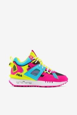 Fila Spectra Naisten Tennarit Pinkki Keltainen Mustat | Fila345UW