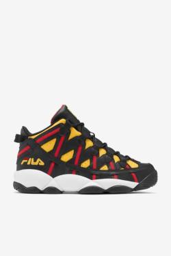 Fila Stackhouse Spaghetti Miesten Tennarit Sitruuna Mustat Punainen | Fila615PX