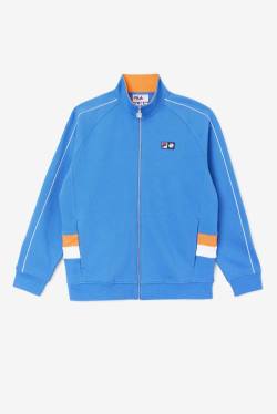 Fila Sutton Track Miesten Takki Sininen Valkoinen Koralli Pinkki | Fila068PH