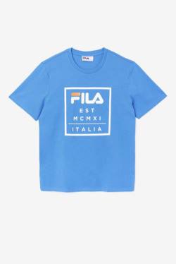 Fila Tenez Tee Miesten T Paidat Sininen | Fila493MI