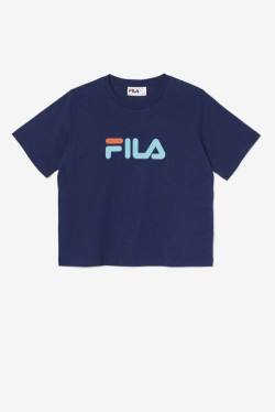 Fila Thea Tee Naisten T Paidat Laivastonsininen | Fila583ZJ