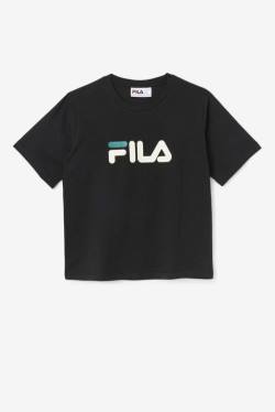 Fila Thea Tee Naisten T Paidat Mustat | Fila368ZD