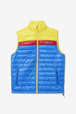Fila Tri Vest Miesten Takki Sininen Sitruuna Punainen | Fila138AF