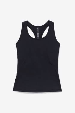 Fila Uplift Open Racerback Tank Naisten Topit Mustat | Fila751FQ