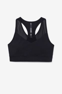 Fila Uplift Racerback Bra Naisten Topit Mustat | Fila951FV