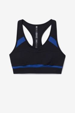 Fila Uplift Racerback Sports Bra Naisten Topit Mustat Laivastonsininen | Fila751LW