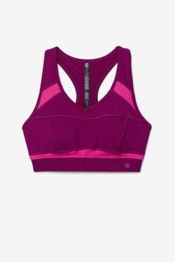 Fila Uplift Racerback Sports Bra Naisten Topit Violetit Vaaleanpinkki | Fila908QX