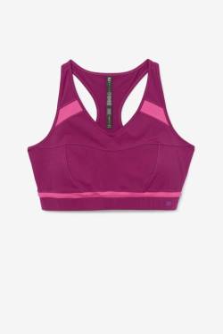 Fila Uplift Racerback Sports Bra Naisten Topit Violetit Vaaleanpinkki | Fila958AY