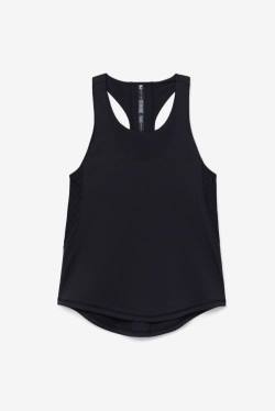 Fila Uplift Textured Racerback Tank Naisten Topit Mustat | Fila893PW
