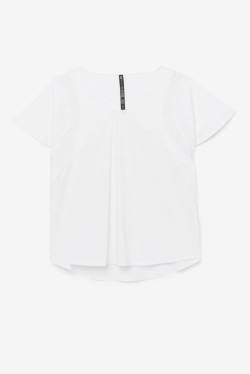 Fila Uplift Textured Sleeve Naisten Topit Valkoinen | Fila340YL