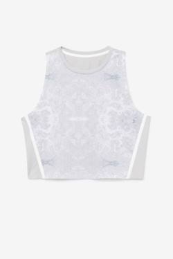 Fila Uplift Urheilulliset Crop Naisten Topit Valkoinen | Fila370JB