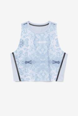 Fila Uplift Urheilulliset Crop Naisten Topit Sininen Mustat | Fila639HW