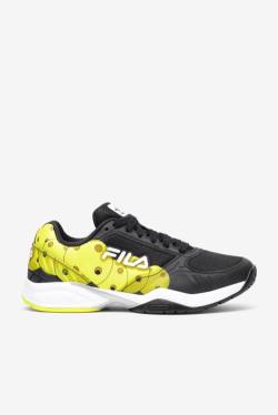 Fila Volley Zone Miesten Tennarit Mustat Valkoinen Keltainen | Fila750MA