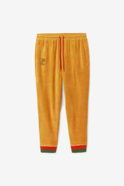 Fila X Paterson Velour Miesten Housut Oranssi | Fila827ZV