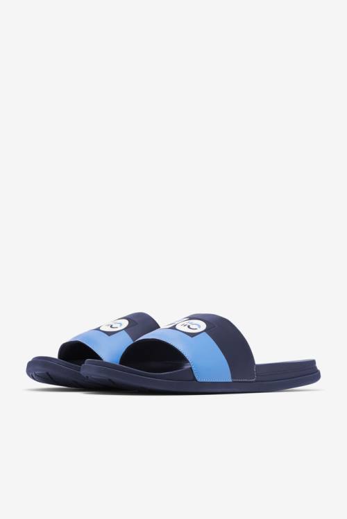 Fila 110 Year Kokoelma Drifter Lux Miesten Rantasandaalit Laivastonsininen | Fila945EI
