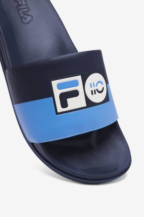 Fila 110 Year Kokoelma Drifter Lux Miesten Rantasandaalit Laivastonsininen | Fila945EI