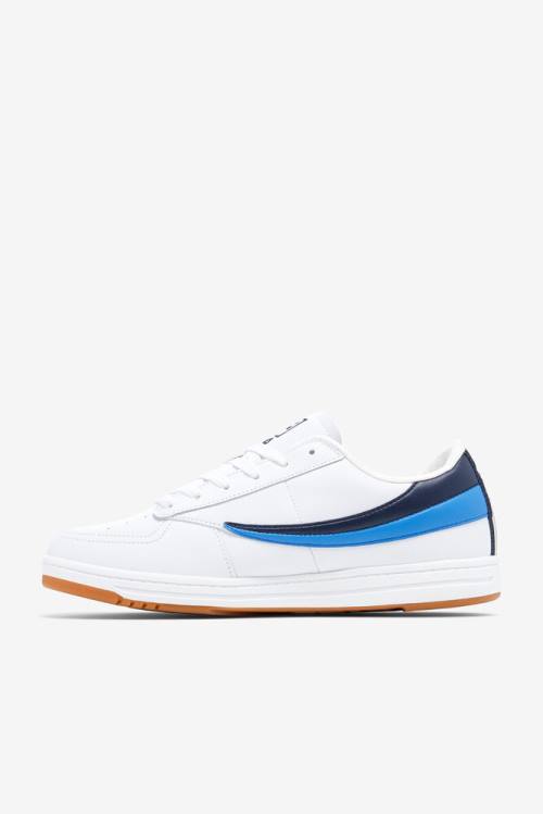 Fila 110 Year Kokoelma Tennis 88 Miesten Tenniskengät Valkoinen Laivastonsininen | Fila709NY
