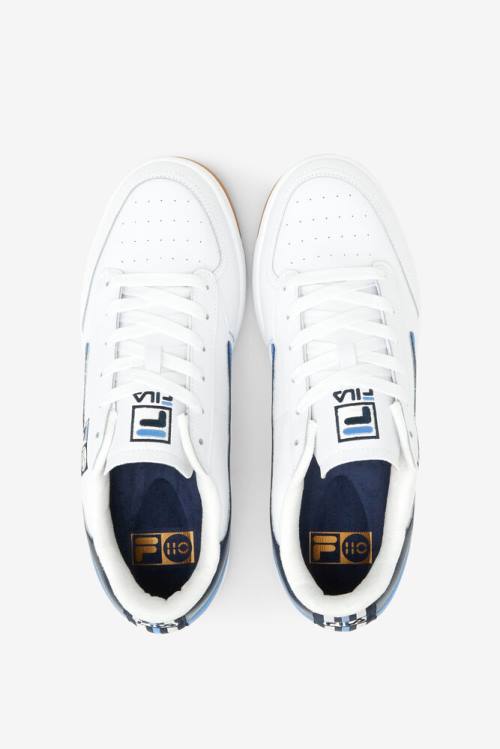 Fila 110 Year Kokoelma Tennis 88 Miesten Tenniskengät Valkoinen Laivastonsininen | Fila709NY