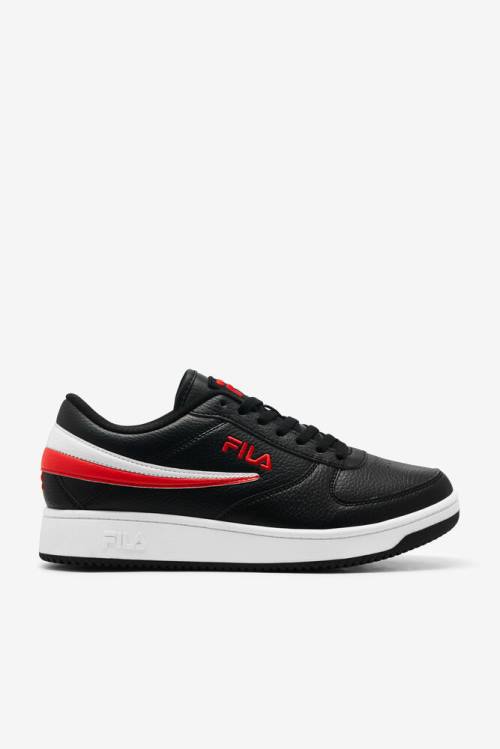 Fila A-low Miesten Tennarit Mustat Punainen Valkoinen | Fila769ZG