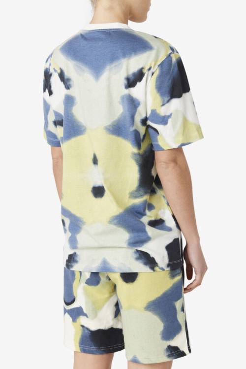 Fila Acotas Tee Miesten T Paidat Keltainen Laivastonsininen Mustat | Fila097IC