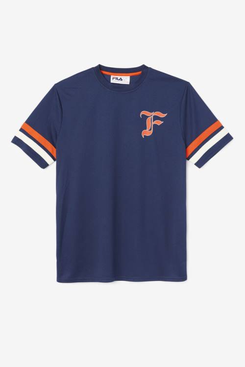 Fila Adelaide Jersey Naisten T Paidat Laivastonsininen | Fila549VA
