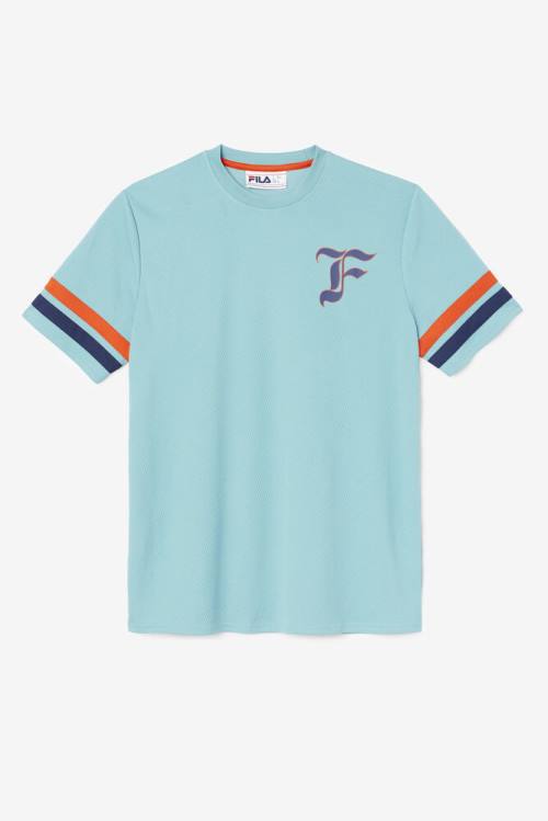Fila Adelaide Jersey Naisten T Paidat Vaaleansininen Laivastonsininen | Fila503TH