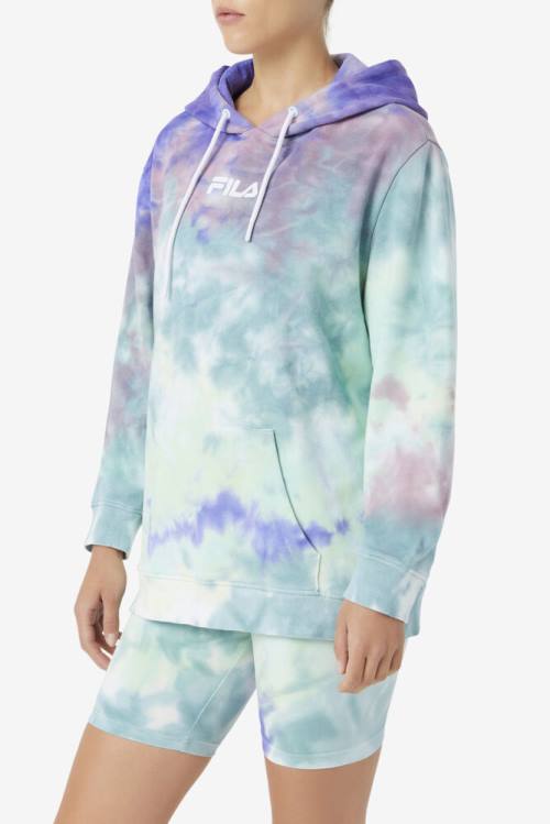 Fila Aerolynn Tie Dye Naisten Huppari Sininen | Fila875RK