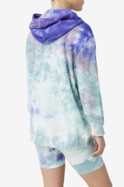 Fila Aerolynn Tie Dye Naisten Huppari Sininen | Fila875RK