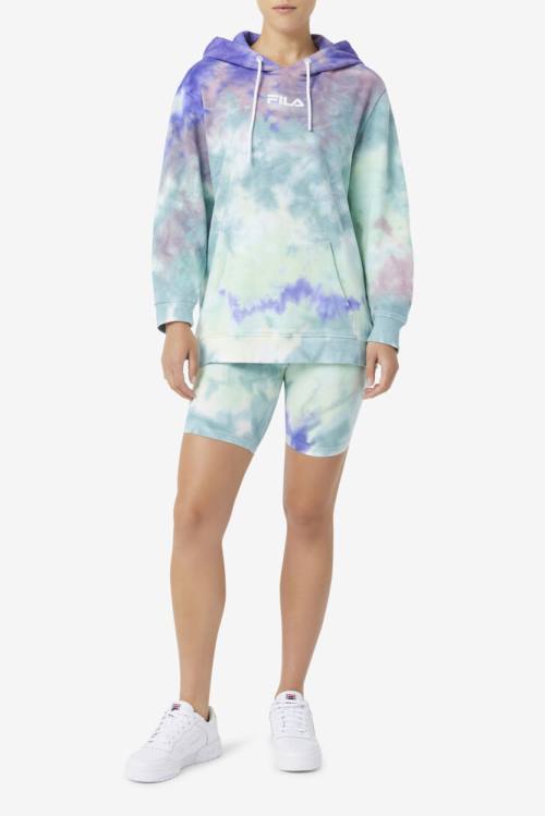 Fila Aerolynn Tie Dye Naisten Huppari Sininen | Fila875RK