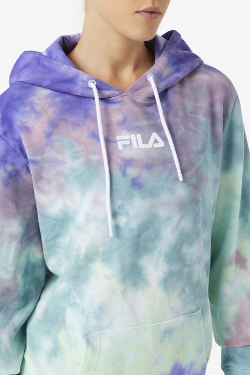 Fila Aerolynn Tie Dye Naisten Huppari Sininen | Fila875RK
